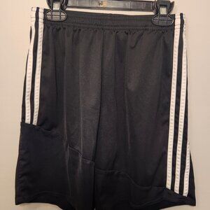 Adidas Black Athletic Shorts Youth Size L